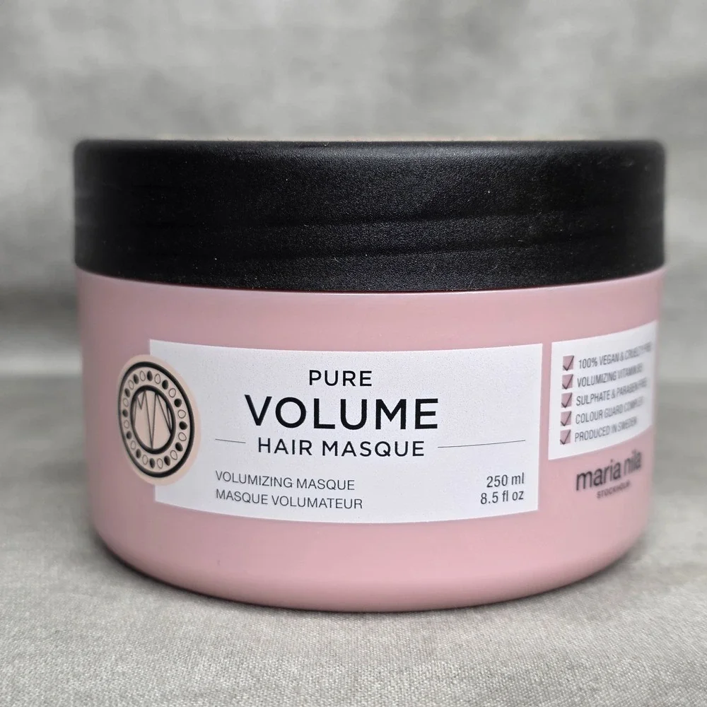 Maria Nila Pure Volume Hair Masque 8.5‎ oz w/Vitamin B5 & Color Guard Complex